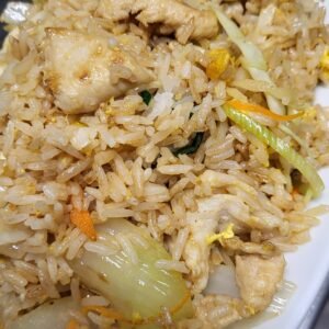 Riz sauté au poulet