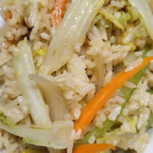 Riz sauté aux légumes