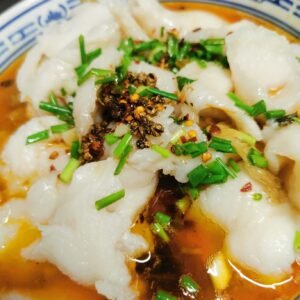 Poisson bouilli à la sauce Sichuan