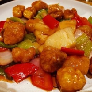 Poulet à la sauce aigre-douce